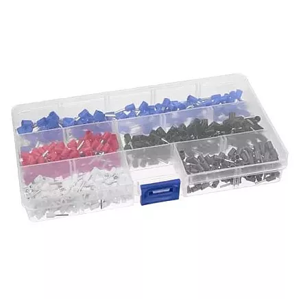 Gofrēšanas knaibles vadu uzgaļiem 0,25-10mm² ar komplektu Bigstreen 23271