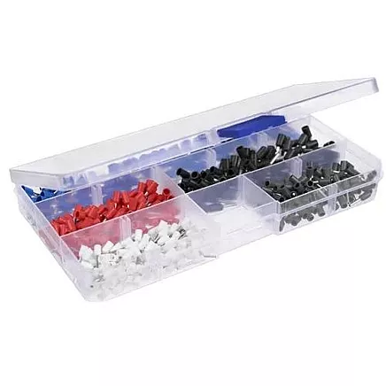 Gofrēšanas knaibles vadu uzgaļiem 0,25-10mm² ar komplektu Bigstreen 23271