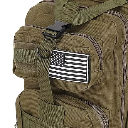Militārā pārgājienu mugursoma 26L 23243, zaļa