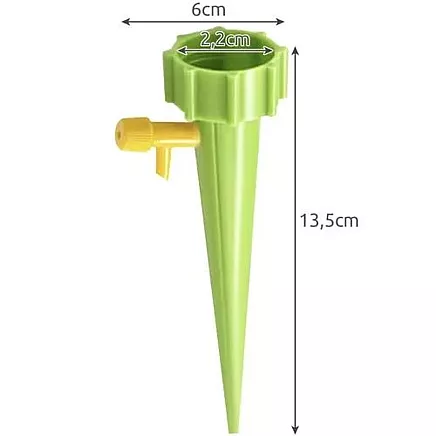 Automātiskais augu laistītājs puķu podiem 23486, zaļš
