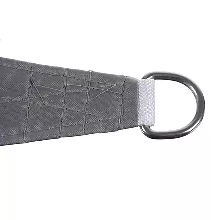 Gardlov 23164 Dārza Ūdensizturīgs Saulessargs Markīze Bura Nojume Tents 3,6x3,6m, Pelēks...