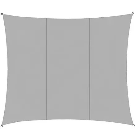 Gardlov 23143 Dārza Ūdensizturīgs Saulessargs Markīze Bura Nojume Tents 3x4m, Pelēks