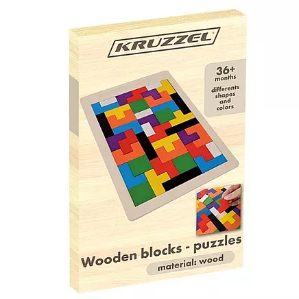 Wooden puzzle - puzzle/ Kruzzel 22667