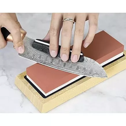 Knife sharpener - 2 stones + accessories Ruhhy 23763