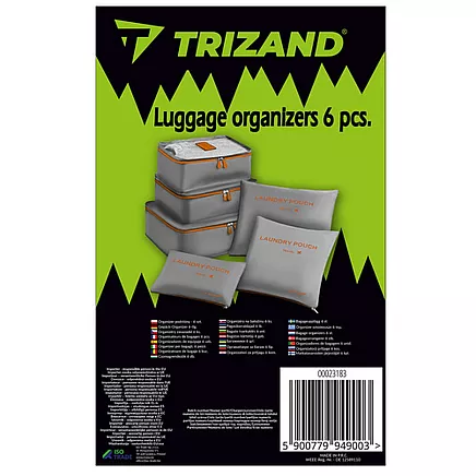 Ceļojumu Organizators - 6 Gab. Trizand 23183