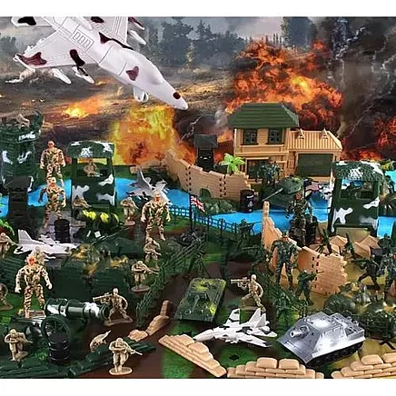 Military base, solders 300 pieces
