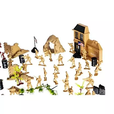 Military base, solders 300 pieces