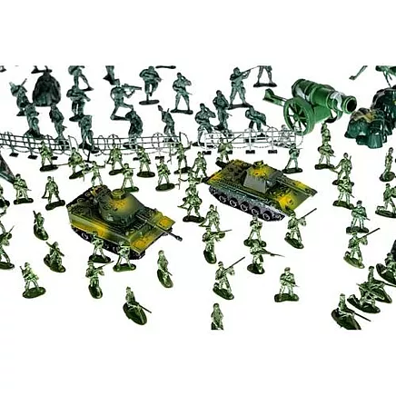 Military base, solders 300 pieces