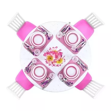 Iso Trade leļļu mēbeļu komplekts, 43 daļas