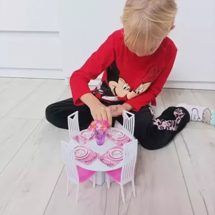 Iso Trade leļļu mēbeļu komplekts, 43 daļas