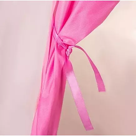 Bērnu rotaļu telts Mājiņa ar LED lampiņām 23472, rozā