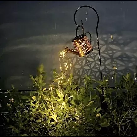 Solar garden lamp - watering can