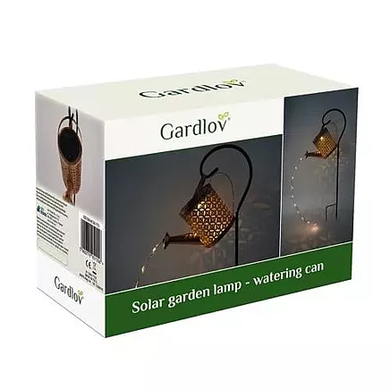 Solar garden lamp - watering can