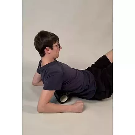 Jogas Fitnesa Masāžas Rullis Veltnis Muskuļu Atslabināšanai Trizand 23570, Melns