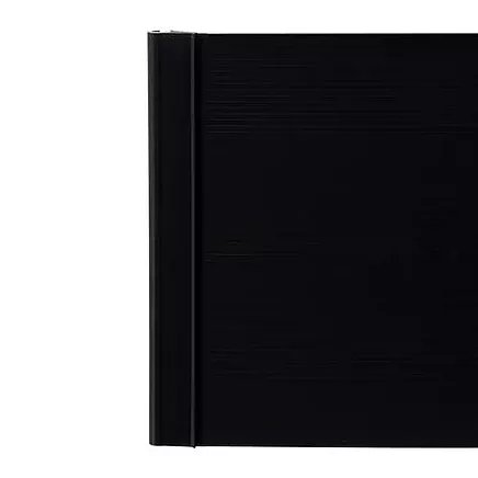 PREMIUM CLASS - Žoga lentes klipšu stiprinājuma kronšteini, antracīts, 10 gab. 19cm