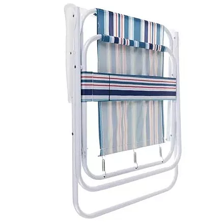 Saliekamais dārza krēsls Trizand Bergamo 23558, zils