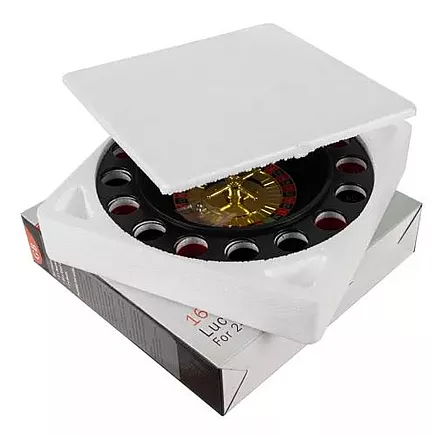Galda spēle pieaugušajiem Alko rulete, 16 šoti