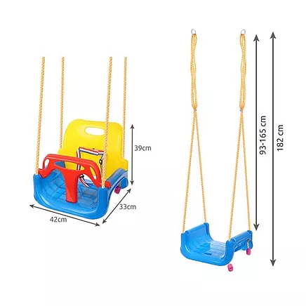 Childrens swing 3in1 23552