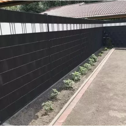 Lente (lamiles) pītajiem un paneļu žogiem, Privātuma ekrāns balkonam un terasei - 19cm x...