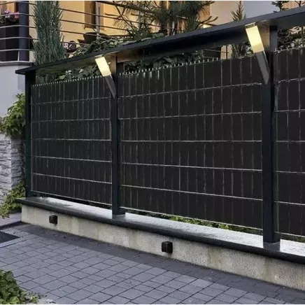 Lente (lamiles) pītajiem un paneļu žogiem, Privātuma ekrāns balkonam un terasei - 19cm x...