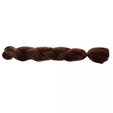 Sintetiskie mati, bize, pīne, brūnas, 60cm