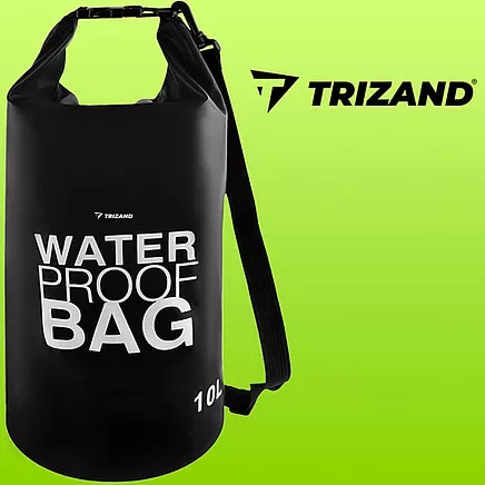 Waterproof bag 10L black 23565