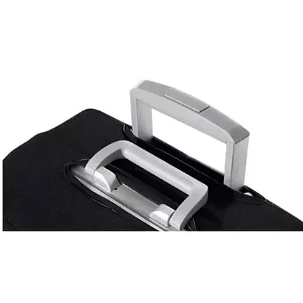 Čemodāna pārvalks, pārsegs, liels ceļojumu koferis, L, melns