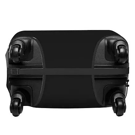 Čemodāna pārvalks, pārsegs, liels ceļojumu koferis, L, melns