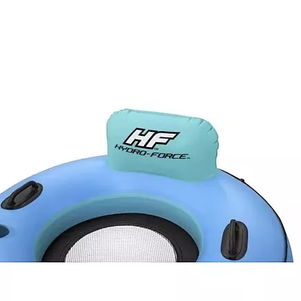 Inflatable chair with backrest