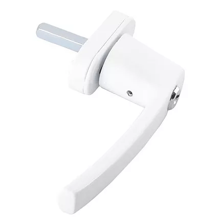 Logu rokturis ar slēdzeni 23438, Balts