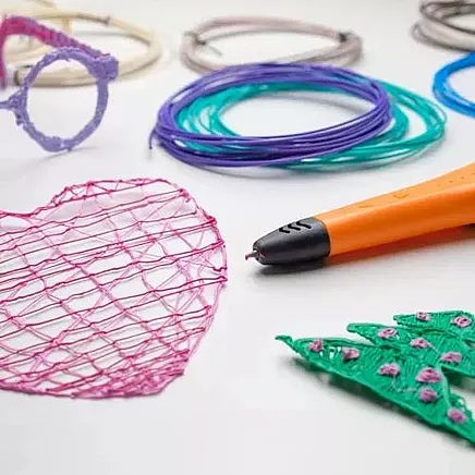 3D pildspalvas filamenti PLA, 20 gab. x 20m Kruzzel 19876