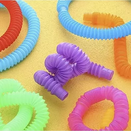Sensorās Pop Tubes caurules Kruzzel, 10 gab. komplekts 19739