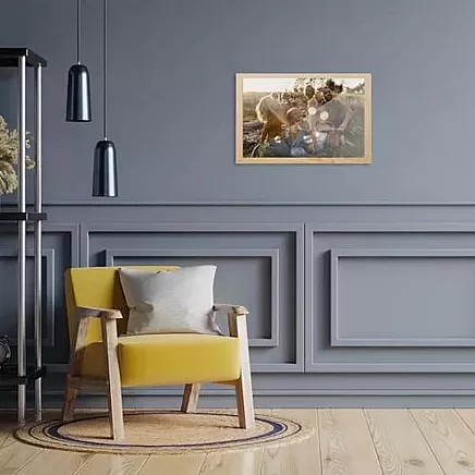 Priedes koka rāmis 30x40 cm dimanta gleznām Malatec 19917