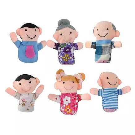 Set of puppets - 6 pcs. 22391