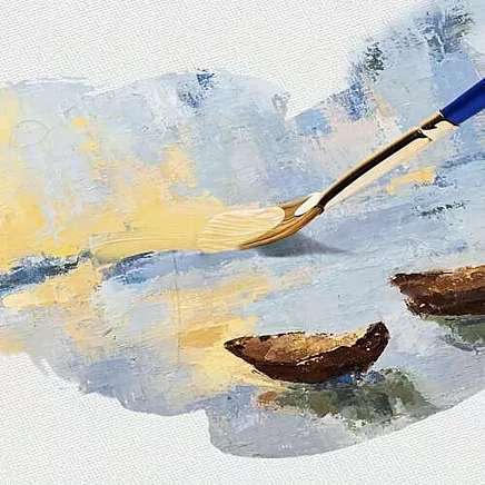 Painting canvas - set of 8 Maaleo 24280