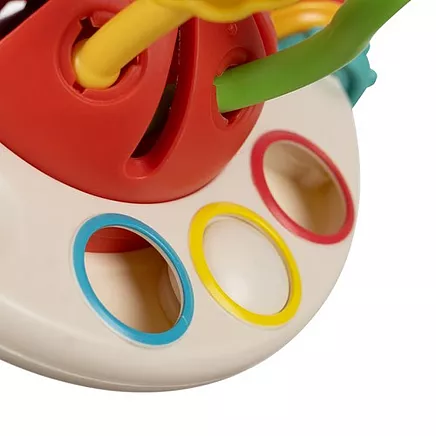 Daudzfunkcionāls bērnu 6in1 zobs u rotaļlieta – attīsta sensorās un motoriskās prasmes