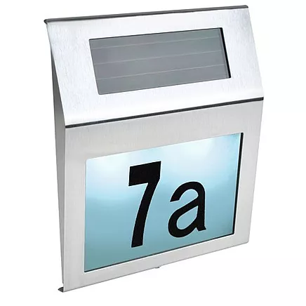 Izoxis Saules enerģijas izgaismots mājas numurs 24357