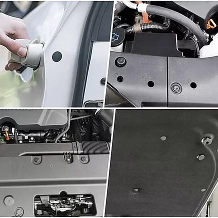 Set of car clips + puller Xtrobb 24297