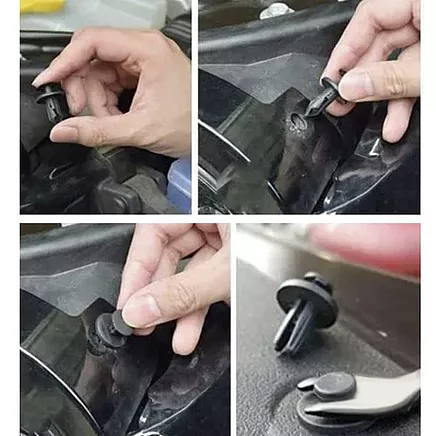 Set of car clips + puller Xtrobb 24297