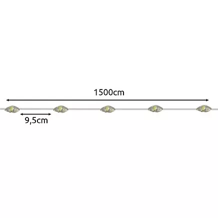 Solar garland 15m IP44 Gardlov 24007