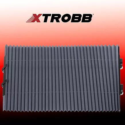 Auto logu saules aizsargs Harmonika - samazina siltuma uzkrāšanos un aizsargā interjeru