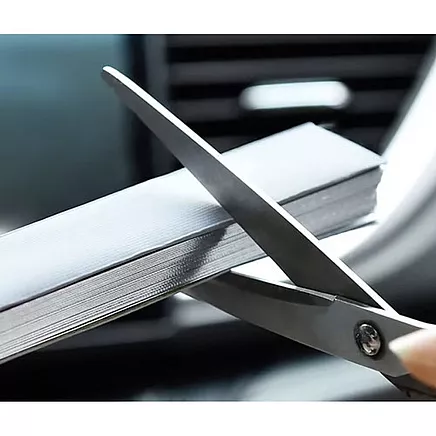 Auto logu saules aizsargs Harmonika - samazina siltuma uzkrāšanos un aizsargā interjeru