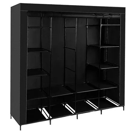 Folding fabric wardrobe 170x170cm Ruhhy 23740