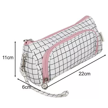 Double extendable pencil case Maaleo 24509