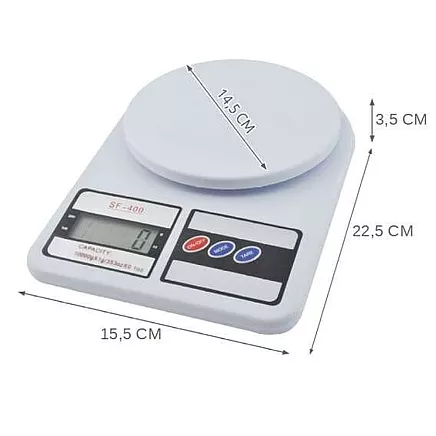 Kitchen scale 10kg Ruhhy 24174