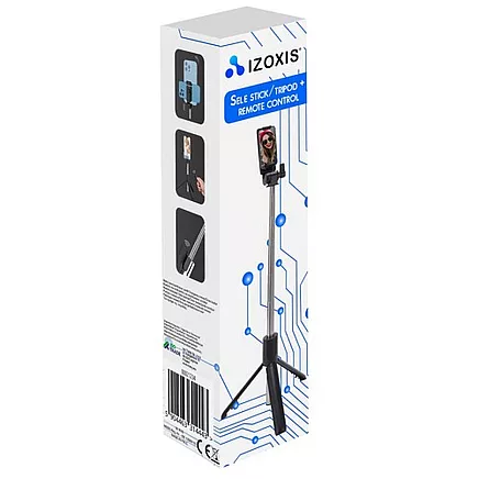 Кнопочная палка для селфи 2 в 1 с BLUETOOTH и пультом дистанционного управления - монопод и штатив