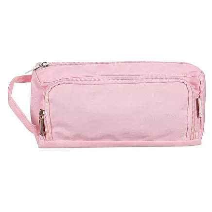 Double extendable pencil case - pink Maaleo 24519
