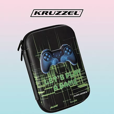 Folding pencil case - school Kruzzel 24533