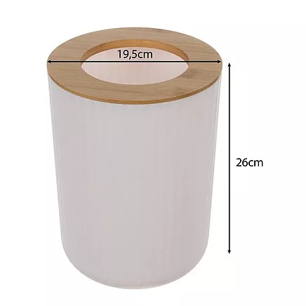 Bathroom accessories set - white Ruhhy 24635