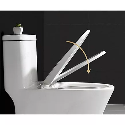 Universāls lēni aizverams tualetes vāks Ruhhy 24547